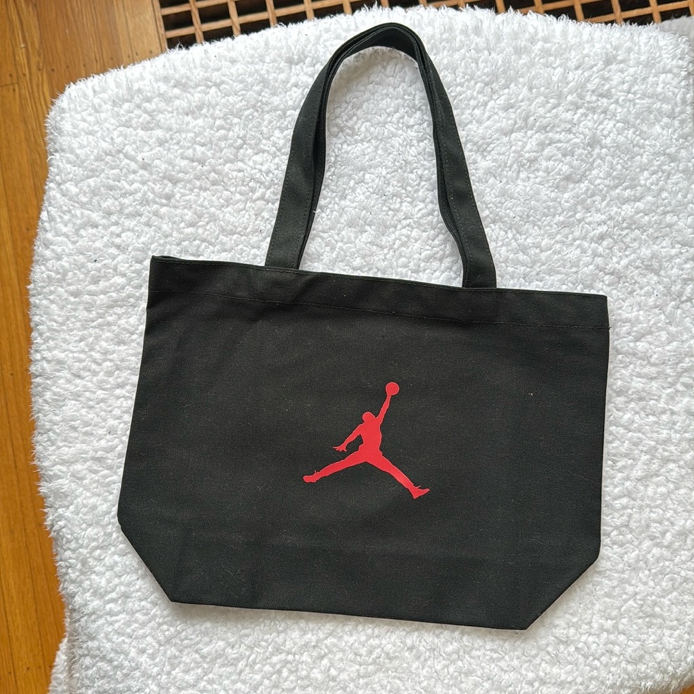 Small Jordan canvas tote bag
